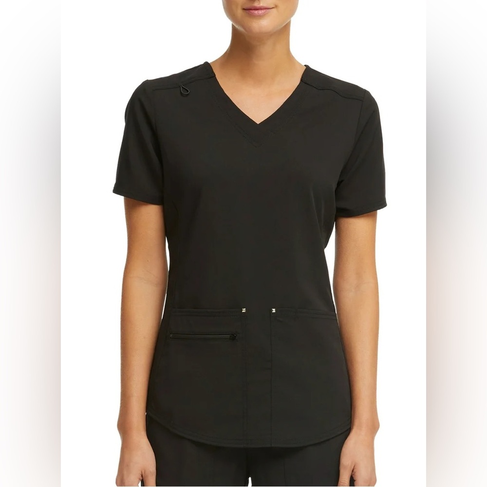 Scrubstar Black Fitted Short Sleeve Tee